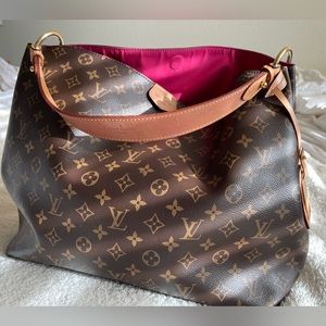 AUTHENTIC BEAUTIFUL Monogram w/ Pivione Graceful MM 💕